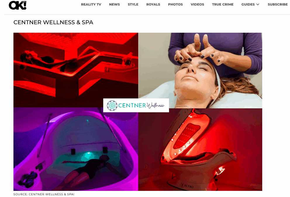 Centner Wellness is proud to be recognized in OK! Magazine’s “Ultimate Spring Essentials Guide” as a top destination for seasonal rejuvenation and self-care.